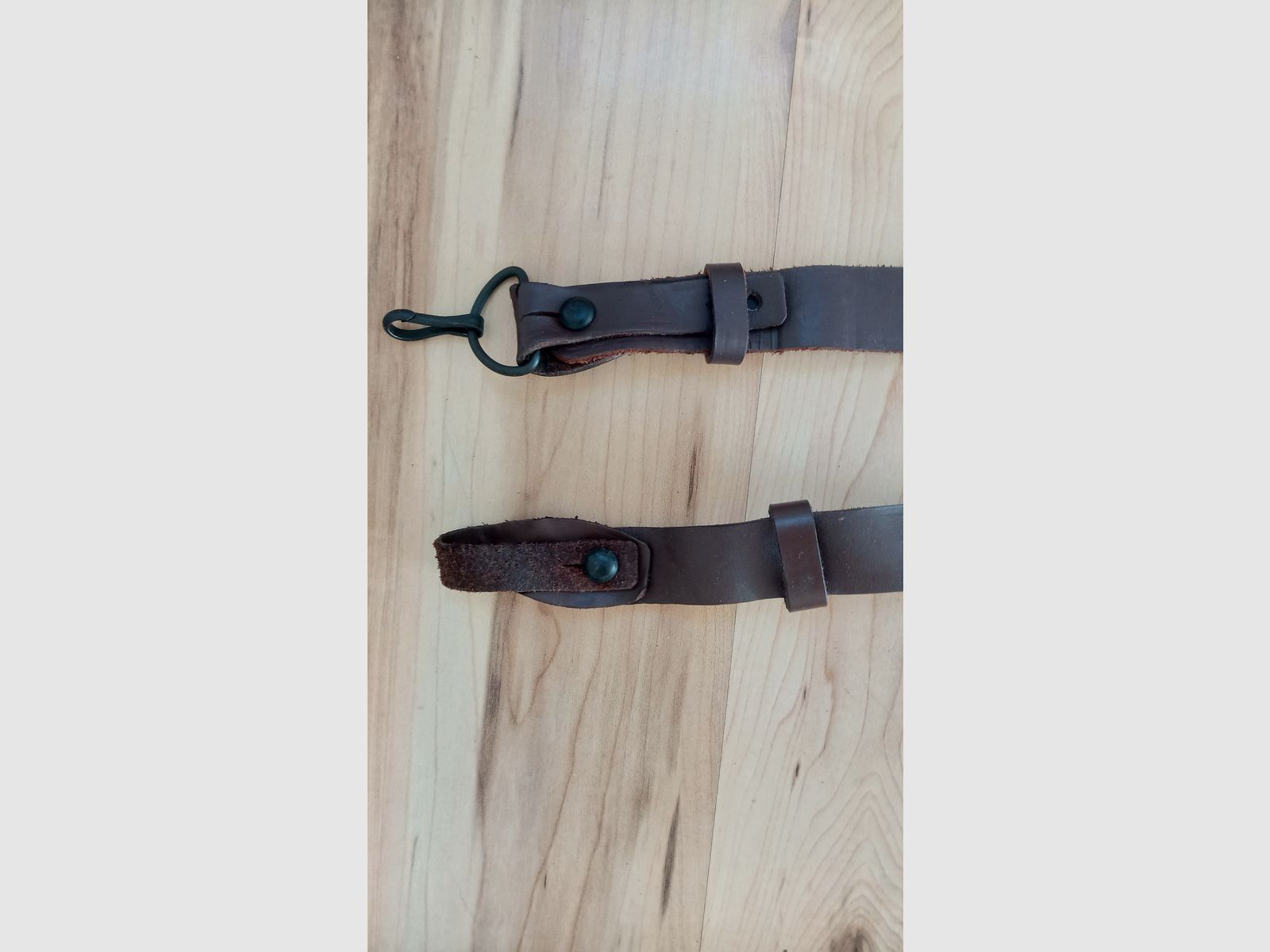 70s/80s AK74 / AKM cinturino per fucile Arsenal Bulgaria / cinturino in pelle / tracolla / Gun Sling / Molto adatto per Cugir o Zastava AK, immagine 4 di 8