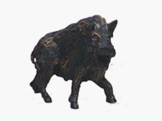 Lovergreen accessories motif bronze patinated boar (tin) B