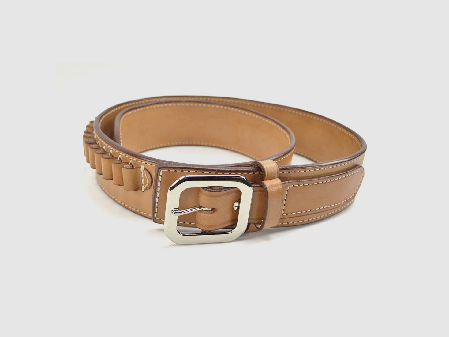Western Belt XXL .38/.357 Brown, image 2 sur 5