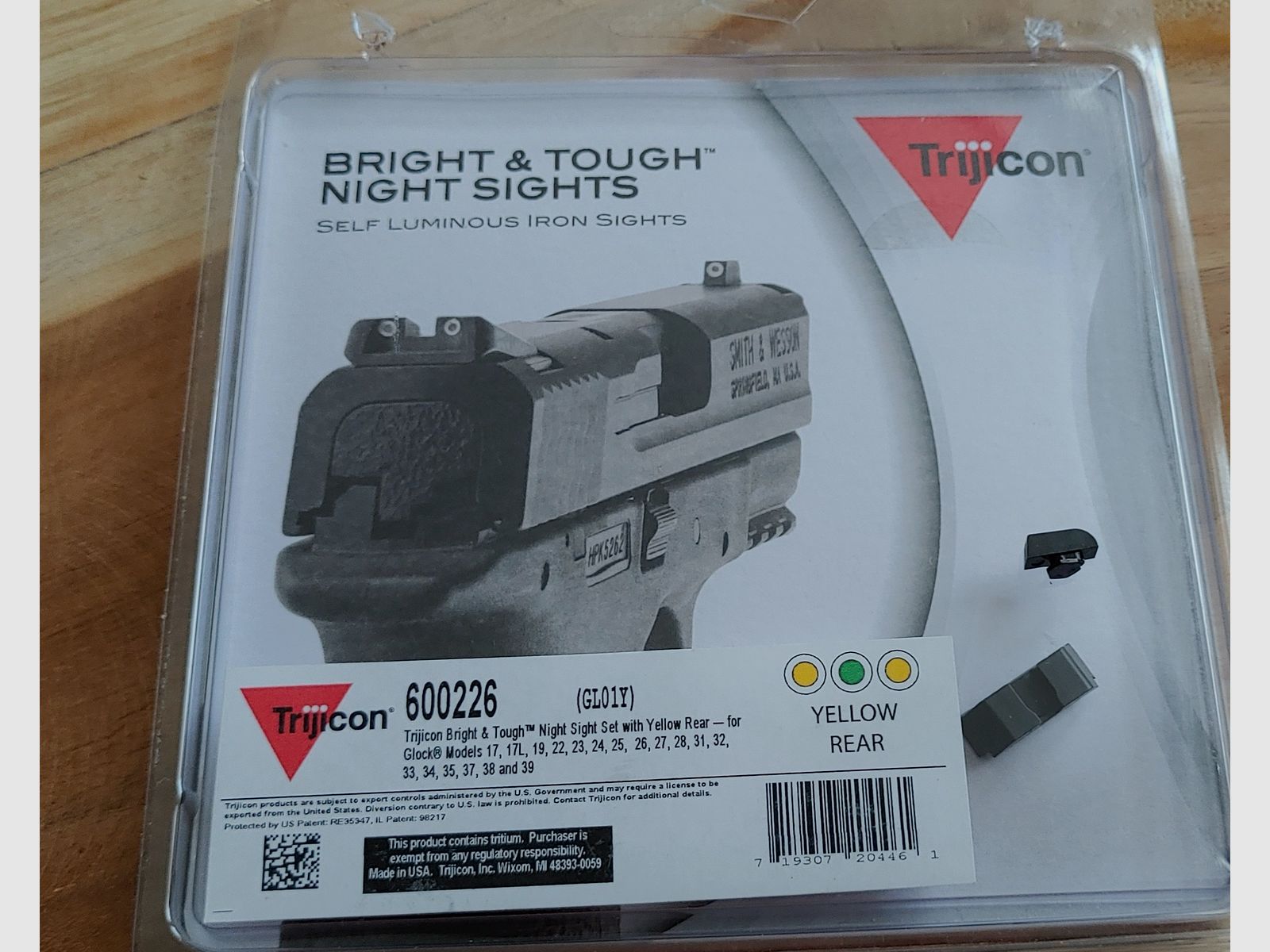 Trijicon Glock Tritium Sight