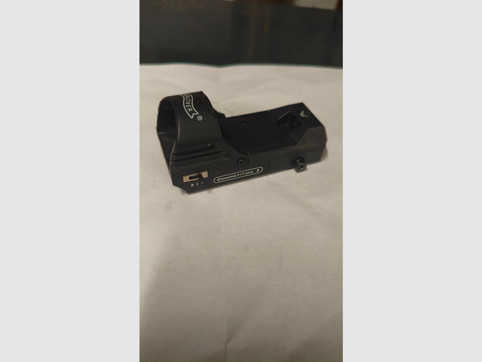 Walther Leichtpunktvisier, grün beleuchtet 