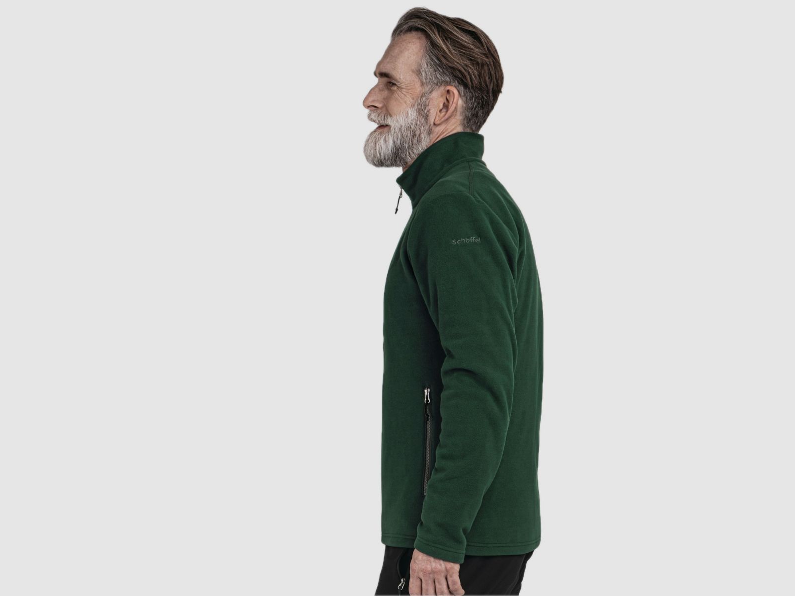 SCHÖFFEL Wandelfleecejacke Stil Qutang MNS Groen