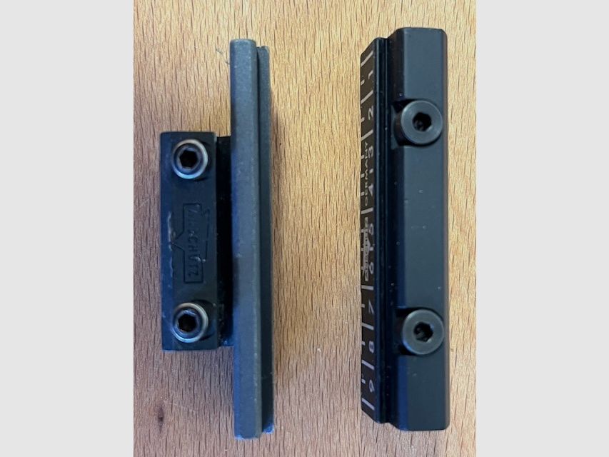 Visierlinienerhöhung Anschütz