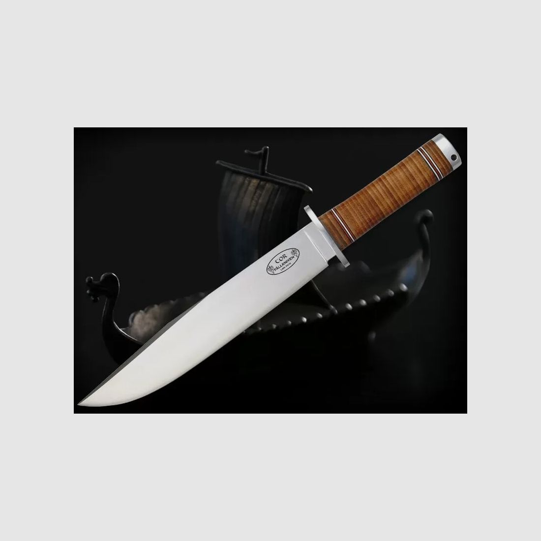 Fallkniven NL1L VG10Lam THOR - Leder-Rodajas - schwarze Lederfutteral, Bild 1 von 3
