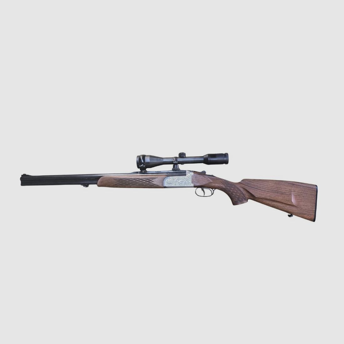 used ZOLI Mod. Bavaria with mounted KAHLES Helia 6x42L reticle 4A, condition: Very good - cal. 20/76, image 2 of 6