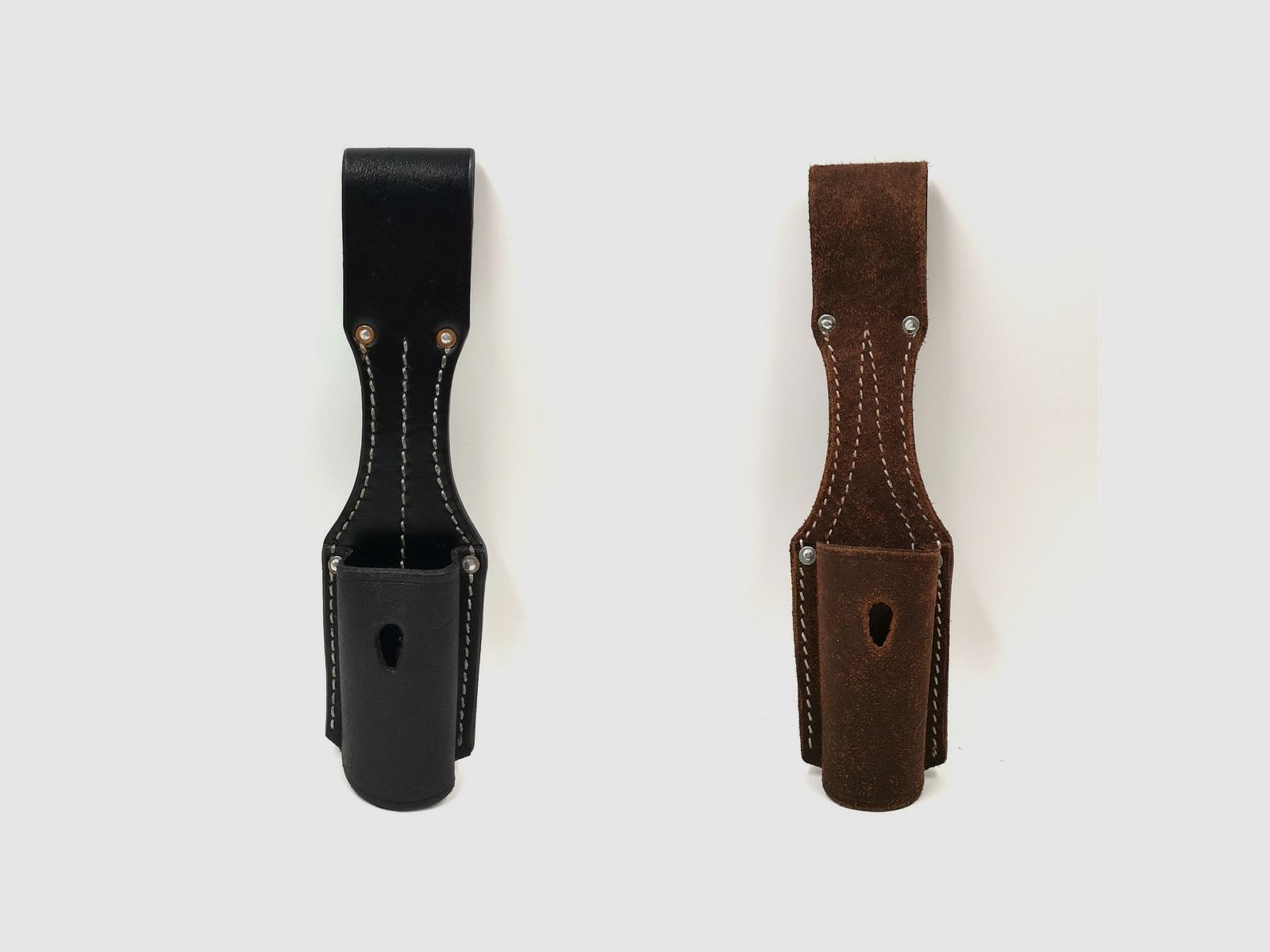 Bayonet shoe 98k LEATHER (REPRO) k98 WWII belt shoe side bayonet pouch black / brown Wehrmacht WW