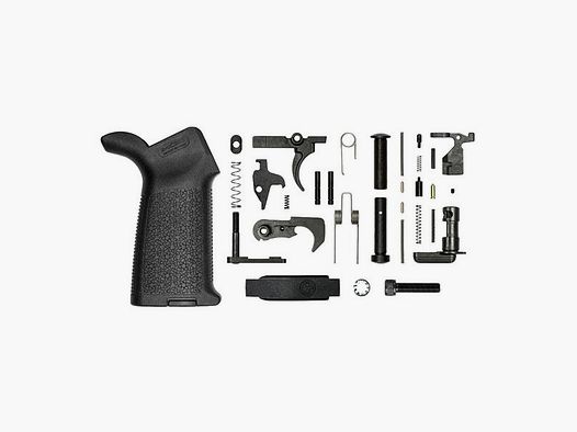 AERO PRECISION KITS AERO PRECISION LOWER PARTS KIT W/ MOE GRIP FOR AR-15 BLACK