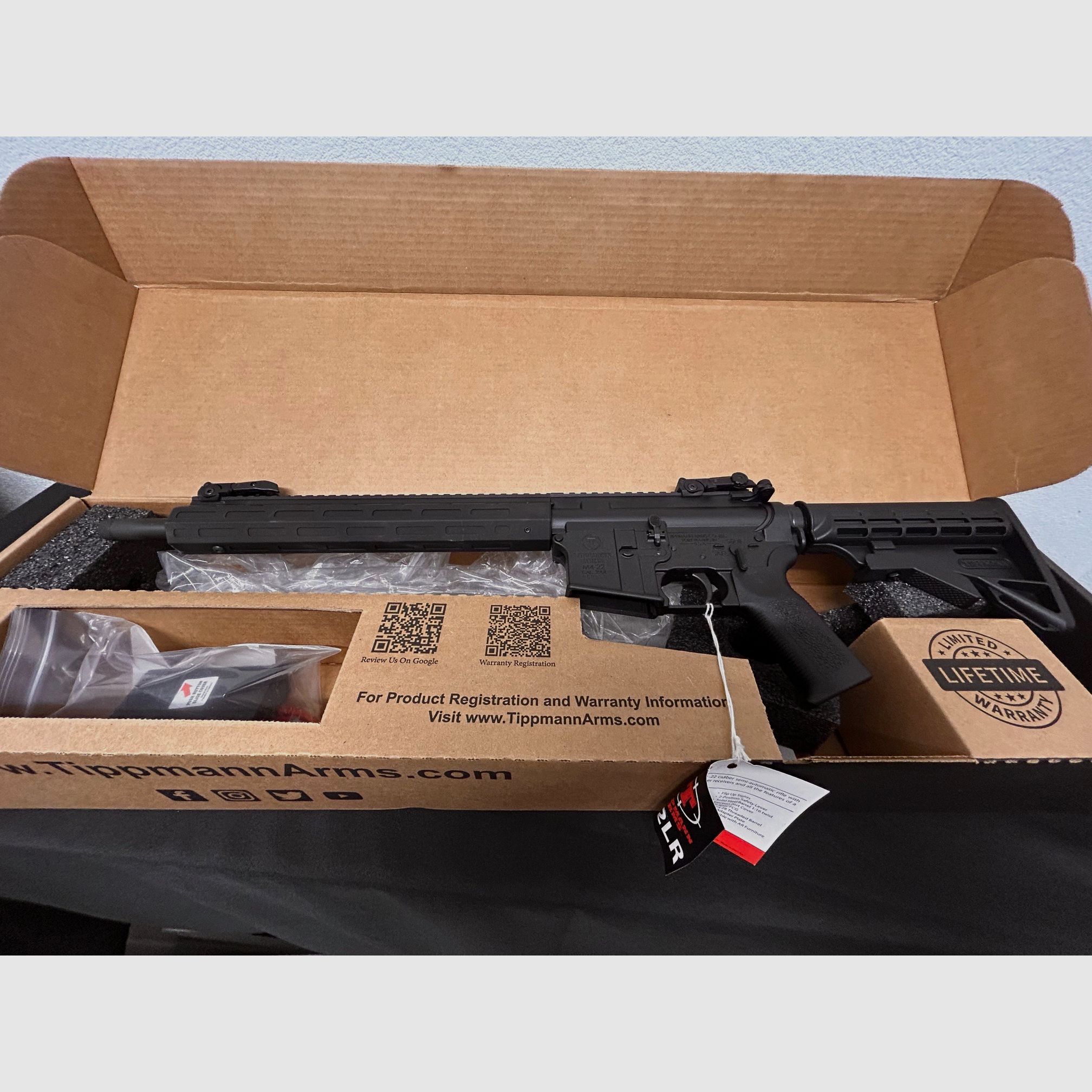 Tippmann Arms M4-22 Kaliber .22lr Selbstladebüchse aktuelles Modell AR15 Design