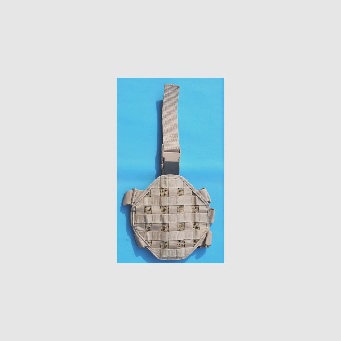 Molle Oberschenkel-Adapter, rund, Sandfarben