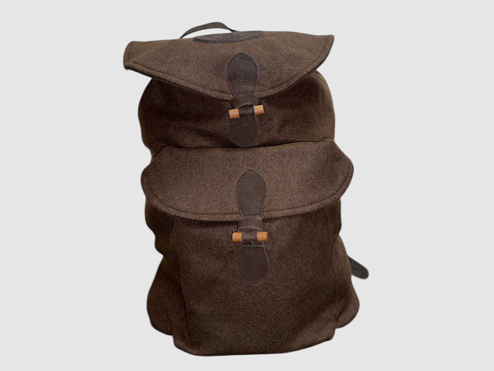 Loden Geräuscharmer Jagdrucksack Delux Braun, Bild 2 von 10