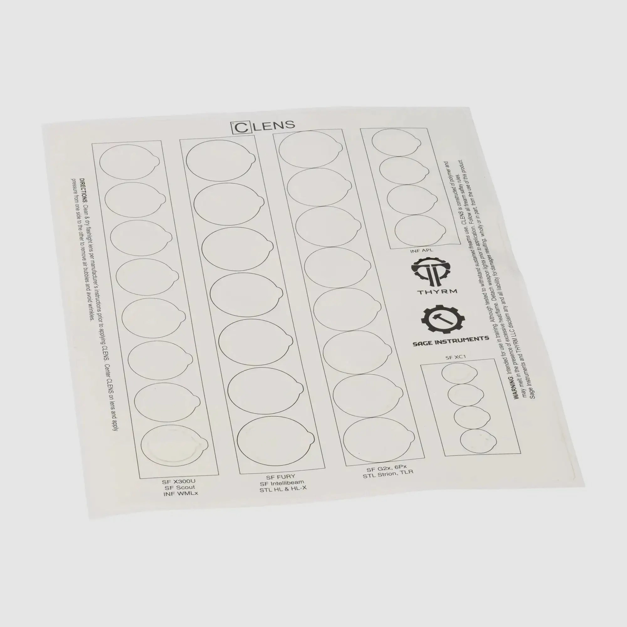 Thyrm Thyrm Schutzfolienset Clens Lens Protectors