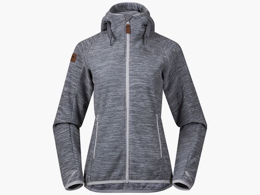 Bergans Hareid Fleece W Jacket Kobiety Aluminium S