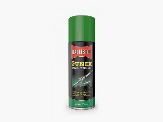 ACEITE PARA ARMAS GUNEX 200ML BALLISTOL