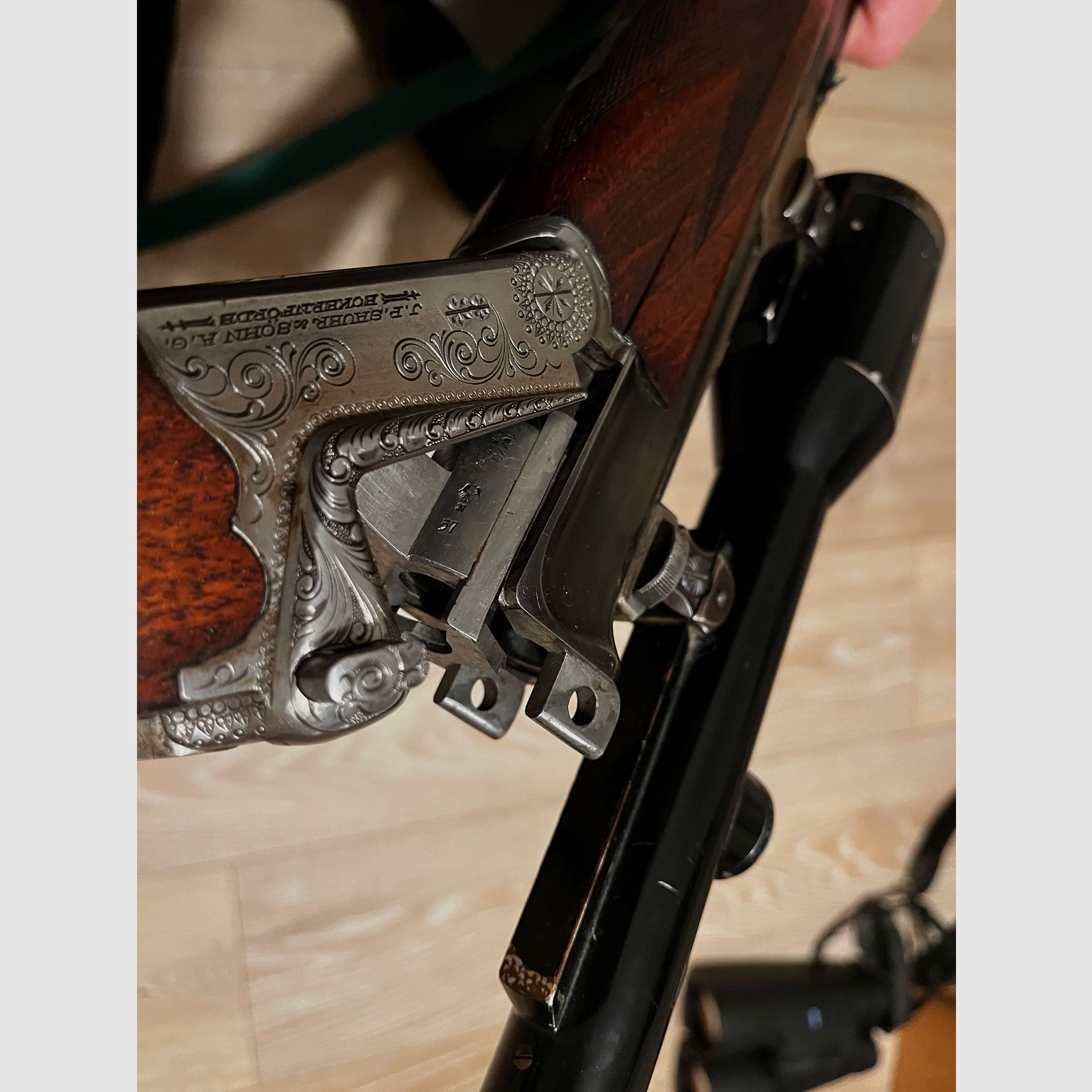 Sauer Sohn BBF Mod. 54, Kal. 16/70 - 7x57 R