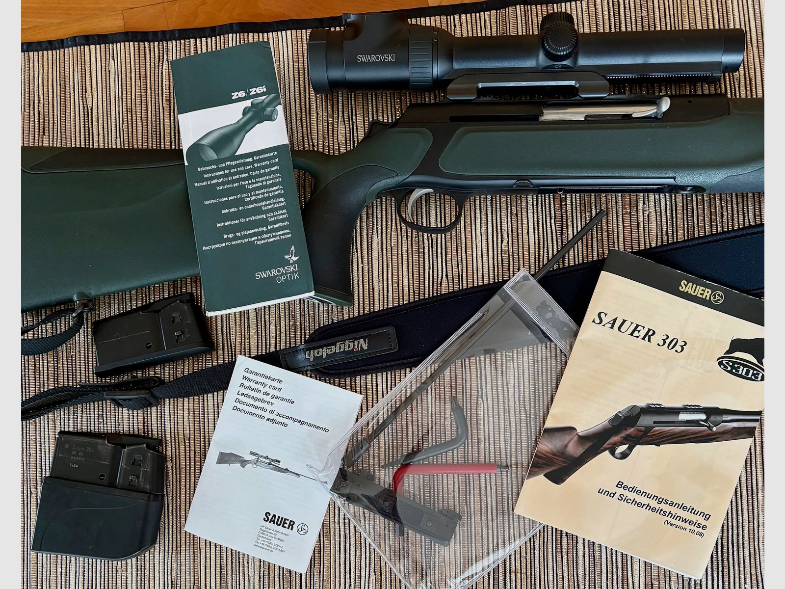 Sauer Syncro XT 303 con Swarovski Z6i 1-6 x 24 EE