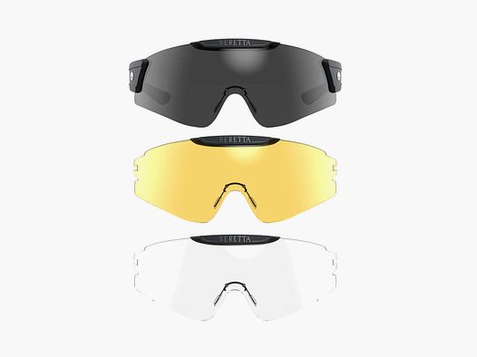 OCCHIALI – BERETTA – INTERMASK EYEGLASSES Fume & Neutral & Yellow