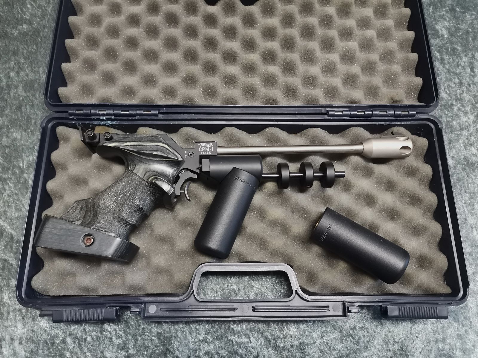 Walther CPM1 Luftpistole CO2 Matchpistole 4,5mm Diabolo