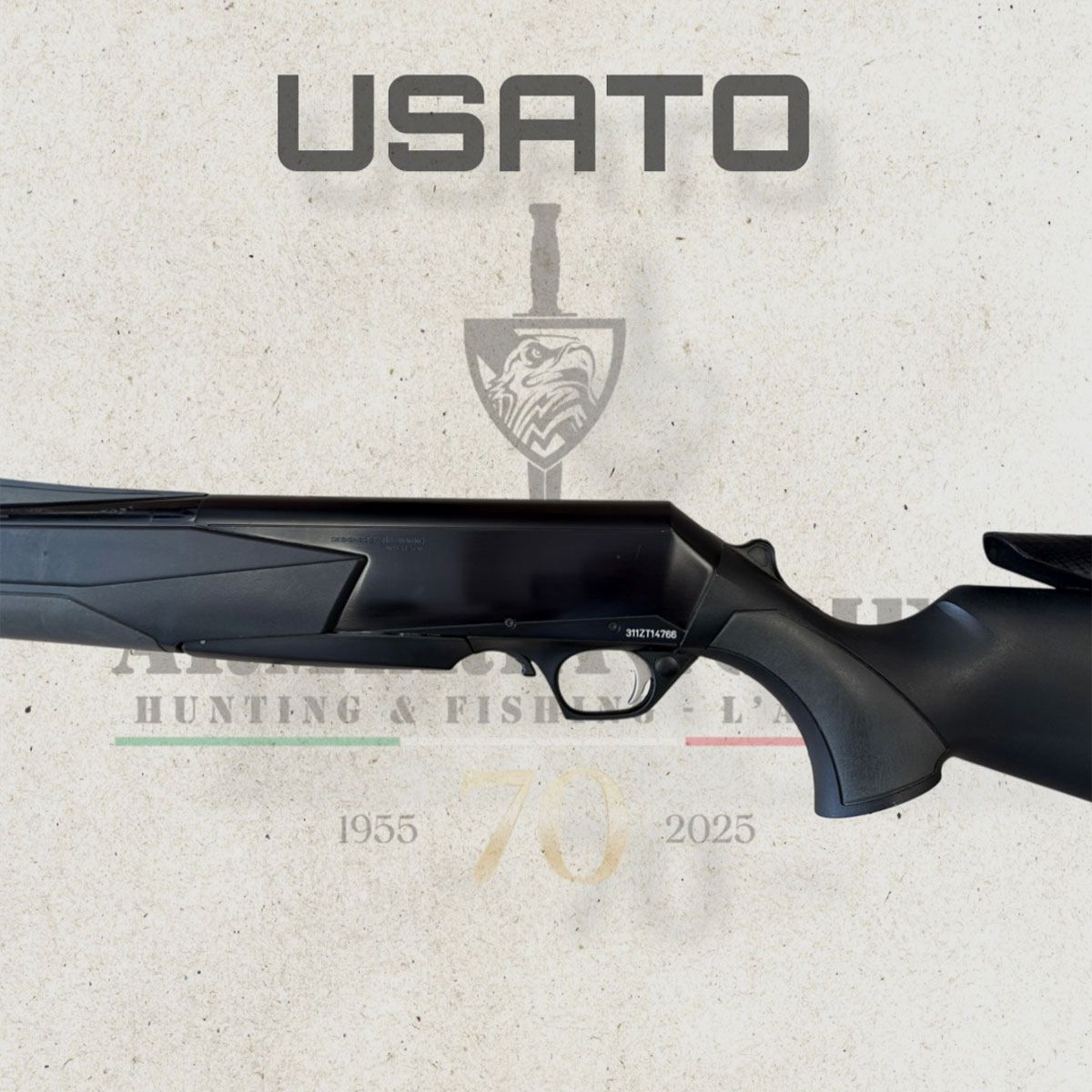 UTILISÉ – FUSIL – BROWNING MOD. BAR MK3 HC FLUTED cal. 308 Win., image 6 sur 6