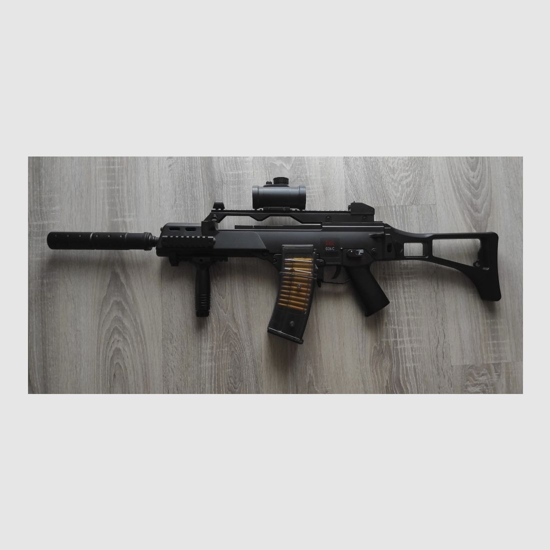 Heckler Koch G36C (M85) AEG Airsoft inkl. Zubehör Neu