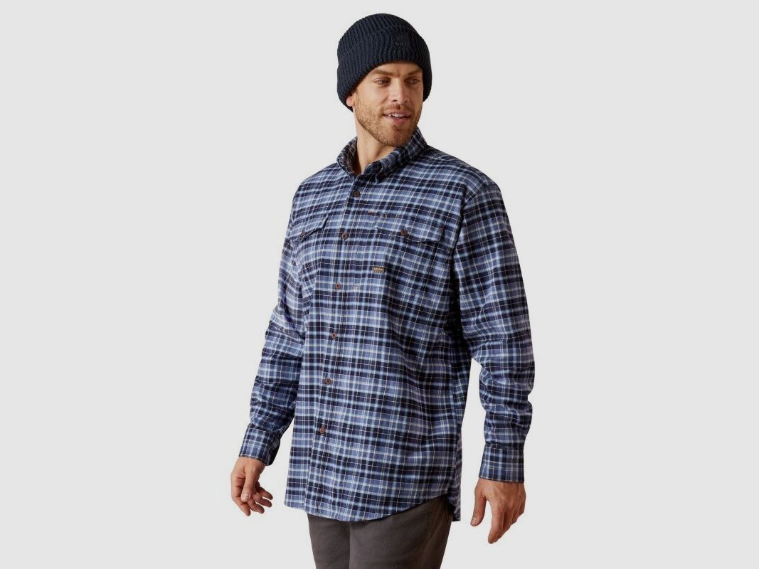 Ariat Herren Hemd Rebar® Work Flanell DuraStretch