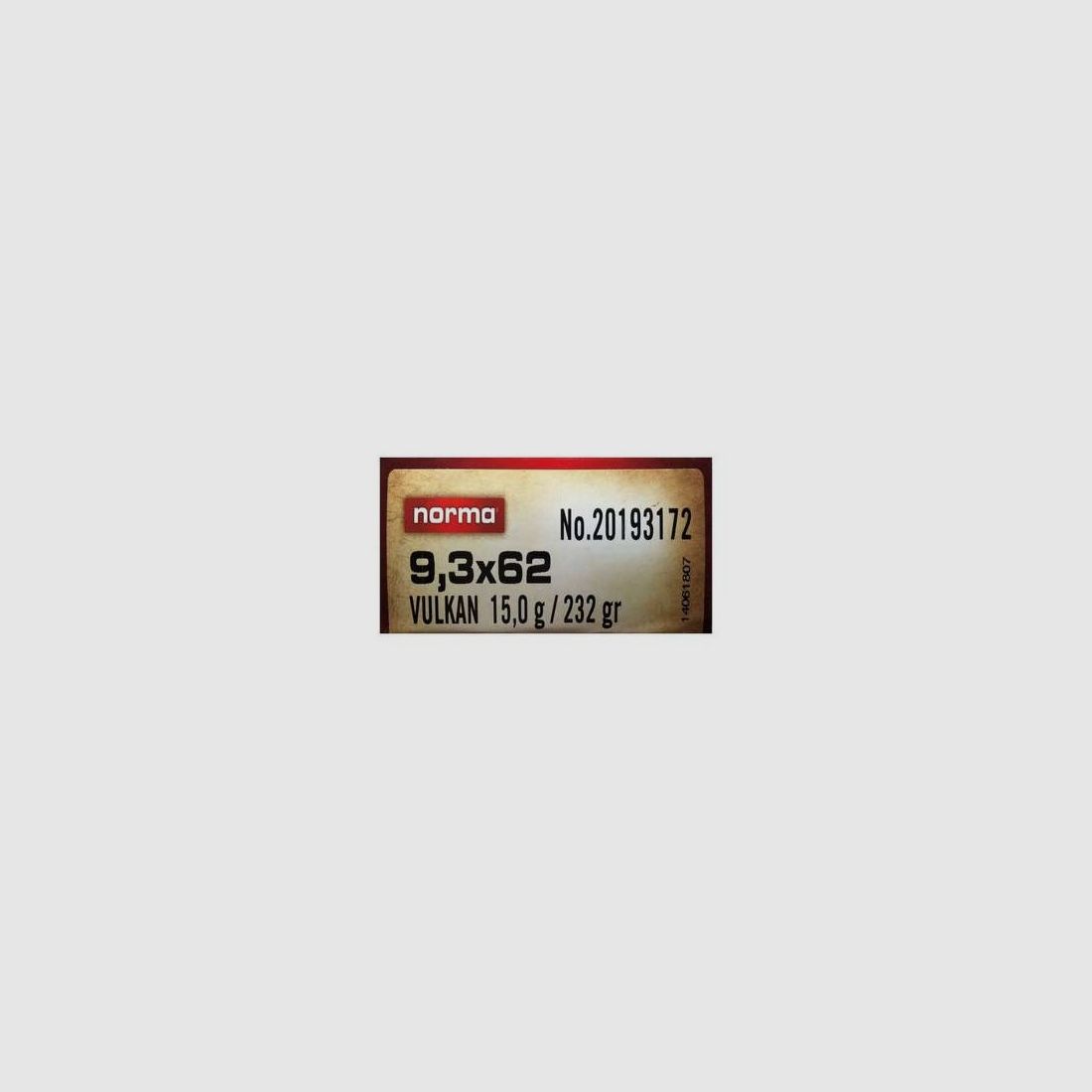 NORMA 9,3 X 62 232GR VULKAN-GESCHOSS, Bild 1 von 2