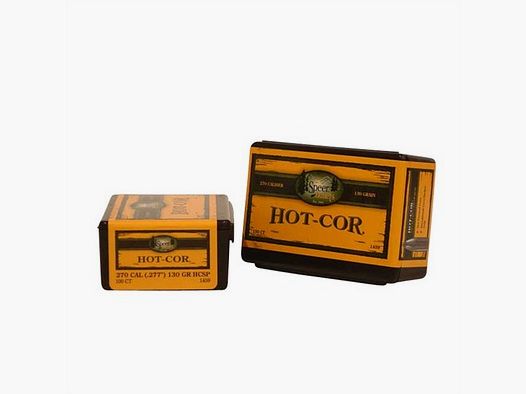 SPEER HOT-COR BULLETS SPEER 270 CALIBER (0.277″) 130GR SOFT POINT 100/BOX