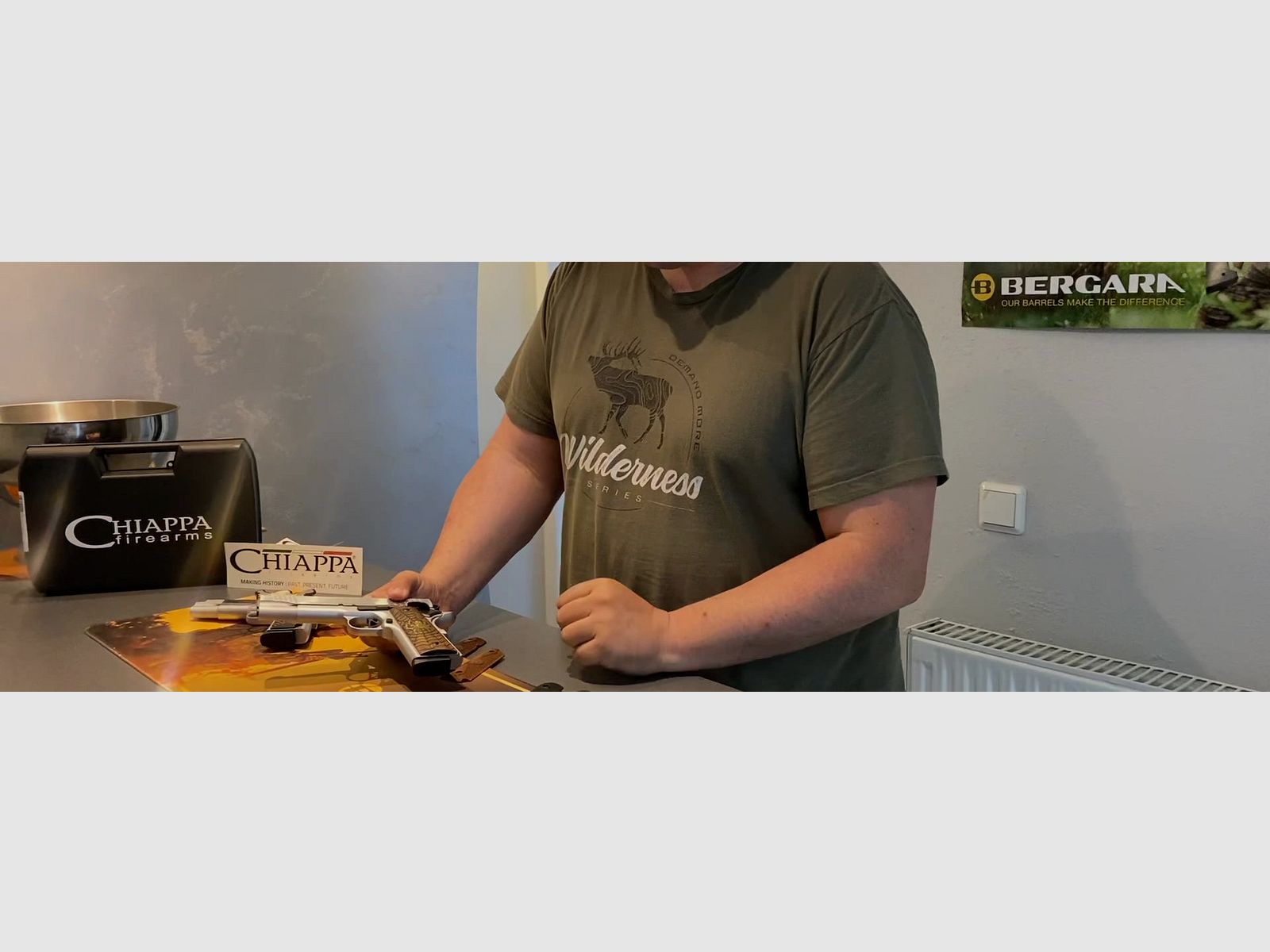 CHIAPPA 1911 Empire Chrome 5" | 9mm Luger