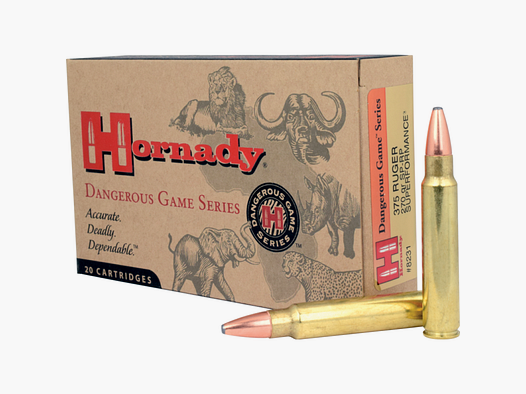 375 Ruger Hornady VINTAGE MATCH™ 270 gr SP-RP INTERLOCK® VE20