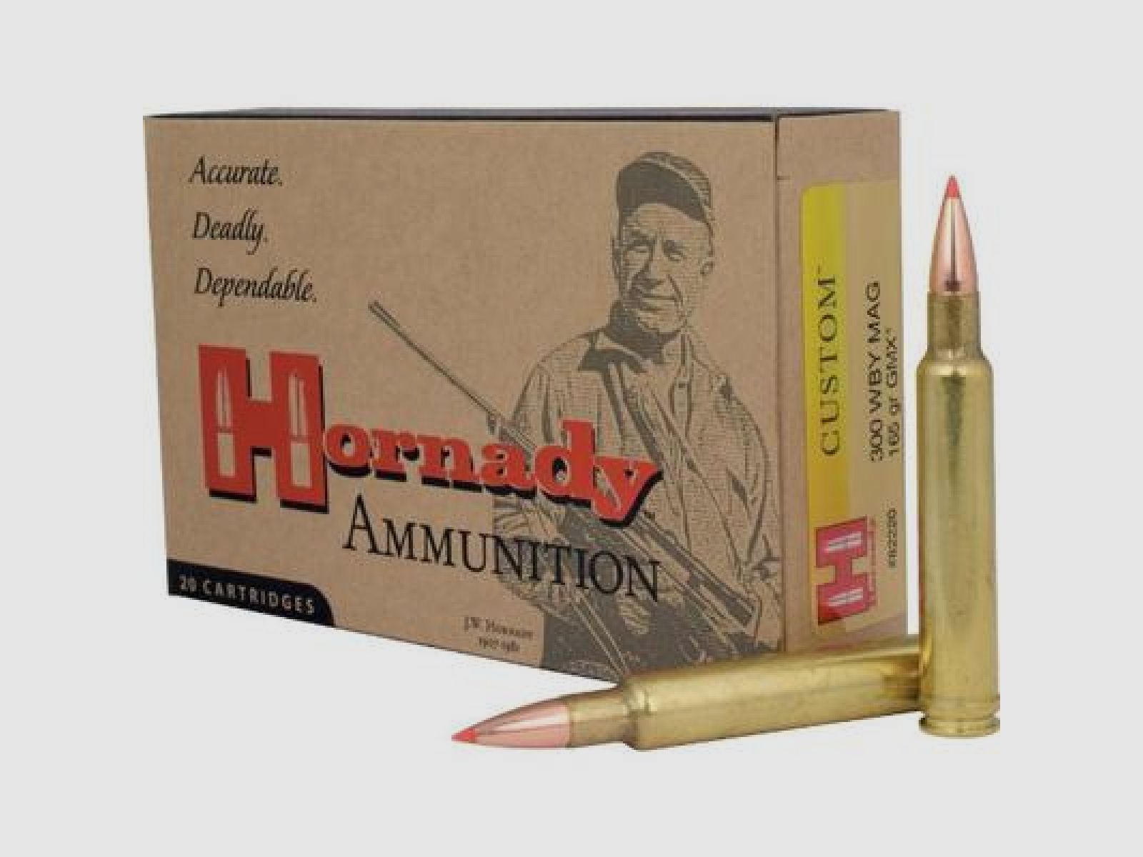 .300 WBY Mag Custom, GMX 10,69g / 165gr