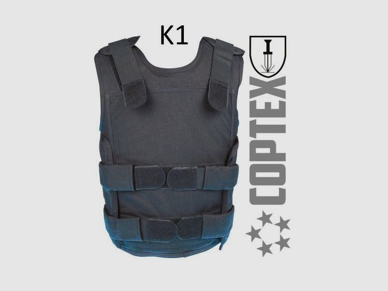 COPTEX STICHSCHUTZWESTE K1 - ZERTIFIZIERT