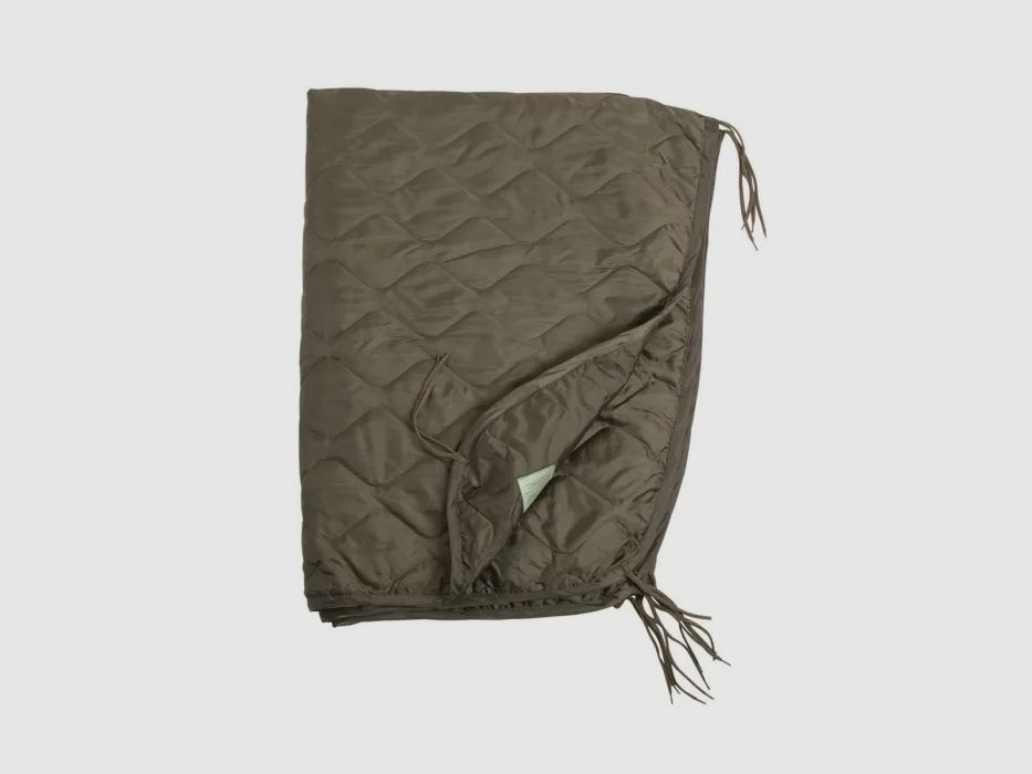 Poncho Liner ( Steppdecke ) - Oliv - 210x150cm + Packsack