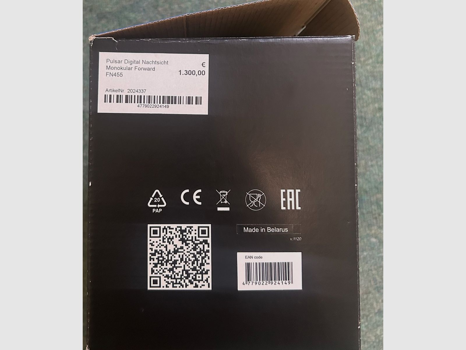 Pulsar FN455 - 200 €