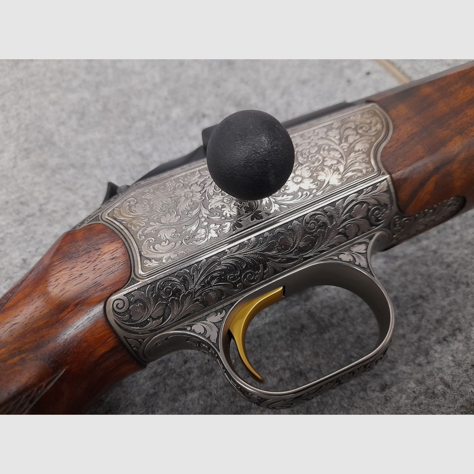 Blaser R93 416Rem Mag + Wechsellauf und Schaft in 300WinMag + Wechsellauf in 222Rem verziert Repetierbüchse Geradezugrepetierer