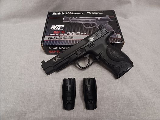 Smith & Wesson M&P 9L / 4,5 mm BB / BlowBack / CO2 / Pistole / OVP (18)
