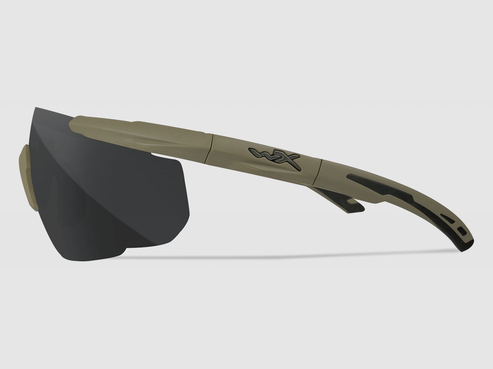 WX SABER Advanced Brille mit 3 Wechselgläsern, Gestellfarbe Matt Tarnfarbe