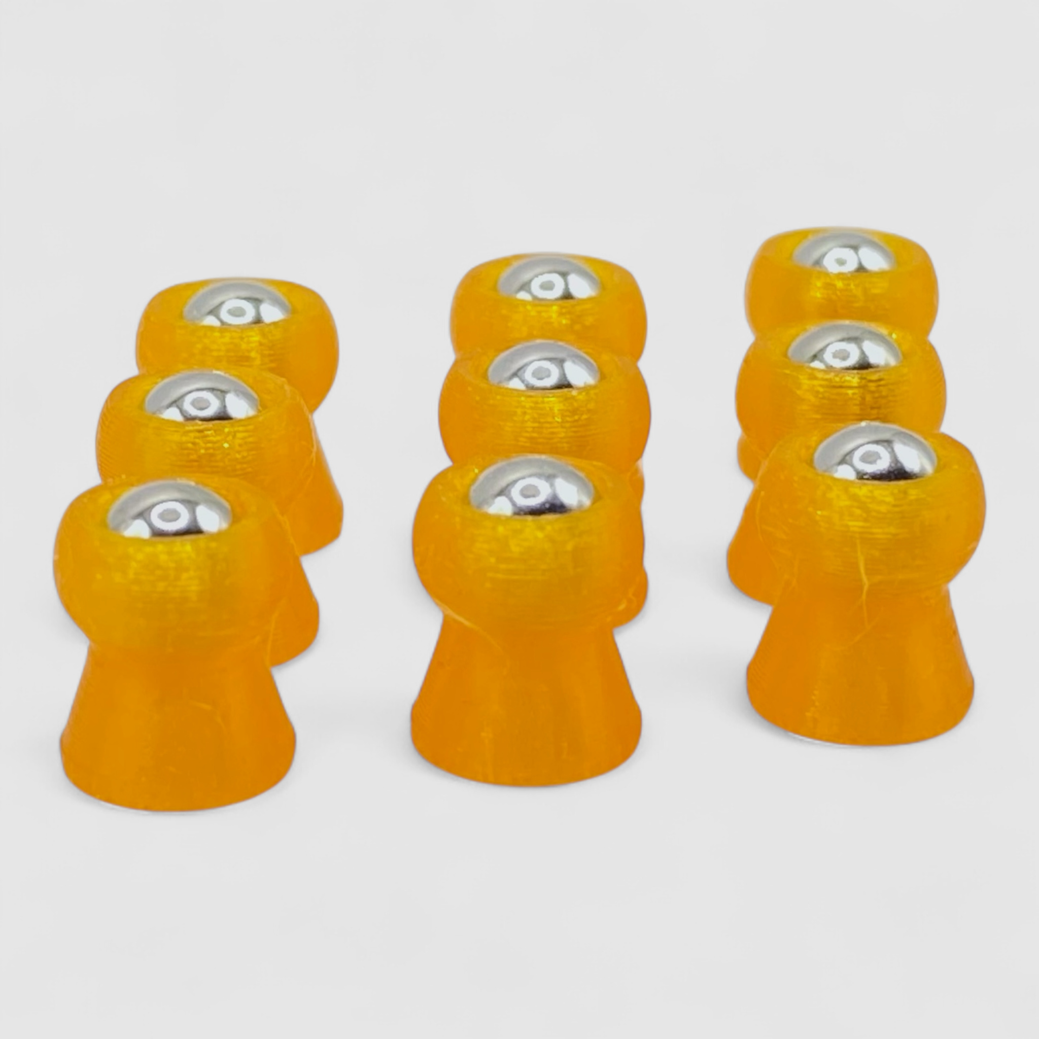 50x Diabolo o niskiej mocy, 9mm, CAL .357, wielokrotnego użytku, AEA HP Max