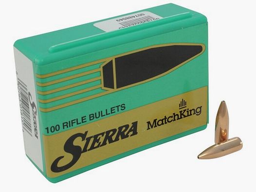 Proiettile Sierra .270/.277 115GR HPBT Matchking 100 pezzi
