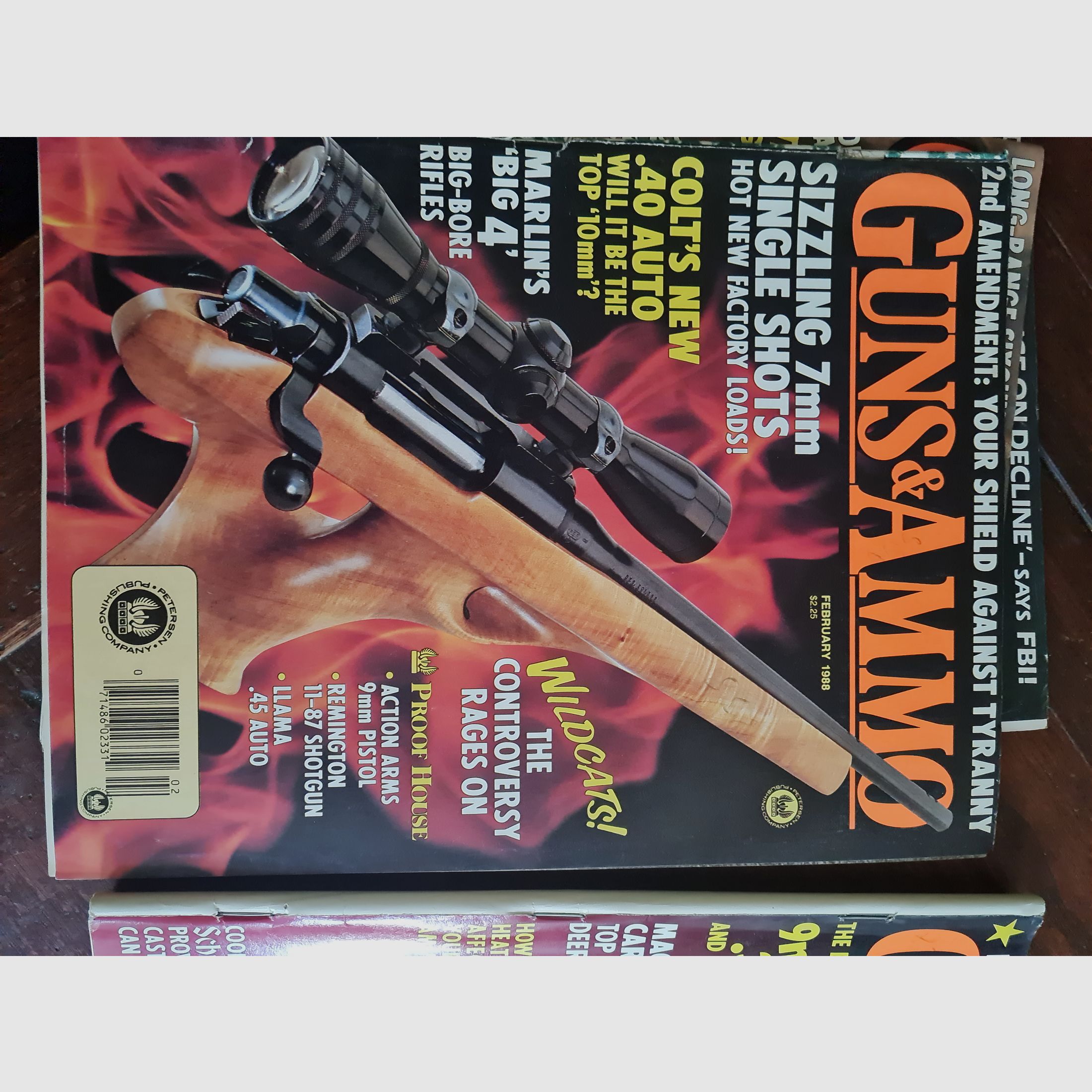 5 x Guns & Ammo aus den 80gern 