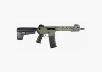 M4 AR15 M-LOK 10 Zoll CHARLIE Oliv S-AEG Airsoft Gewehr Frei ab 18 Jahren | Delta Armory