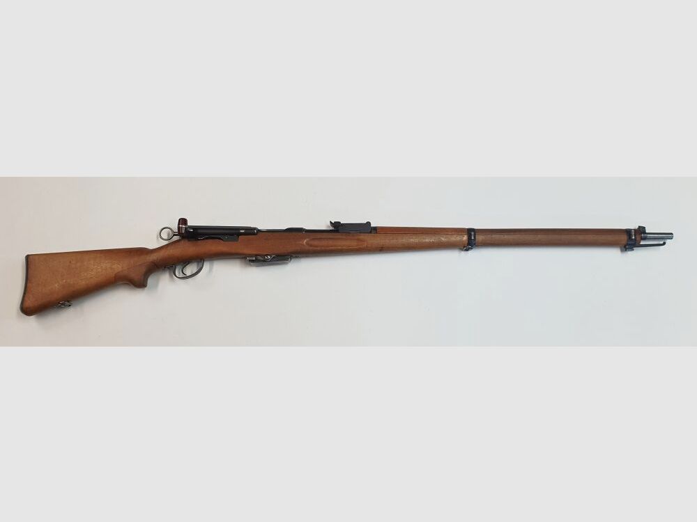 Waffenfabrik Bern carabina monocolpo W+F Bern fucile lungo svizzero IG96-11 in cal. .22lr, immagine 1 di 10