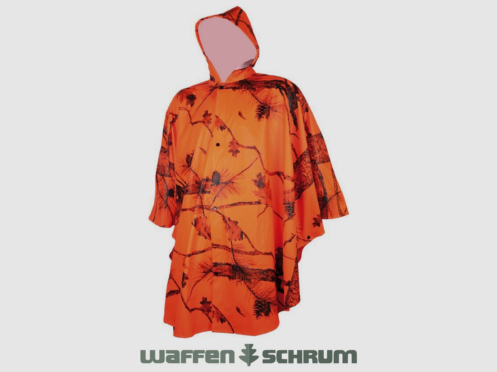 Treeland Poncho PU orange Camo