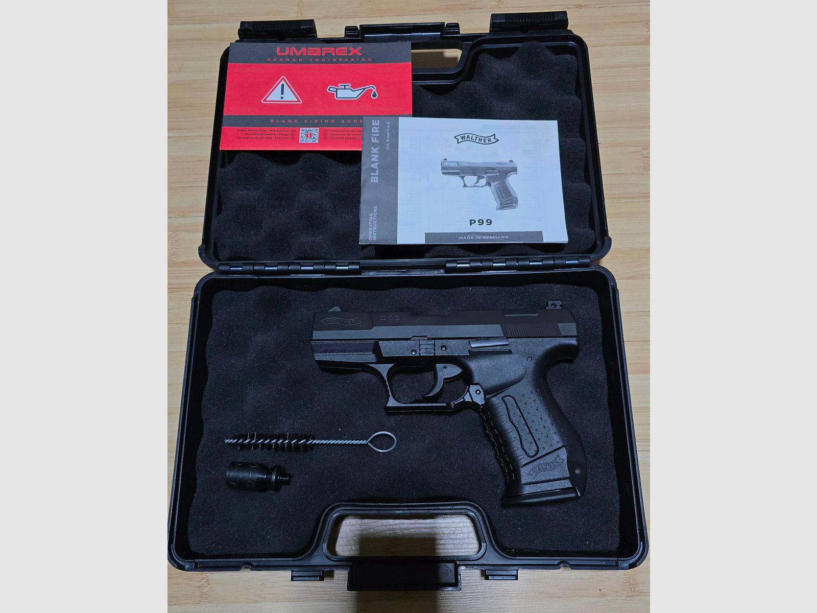 Walther P99 SV Schreckschuss 9mm PAK Schwarz