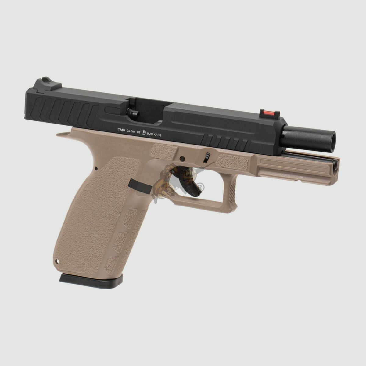 KJ Works KP-13 Scivolo in Metallo GBB Desert -F-