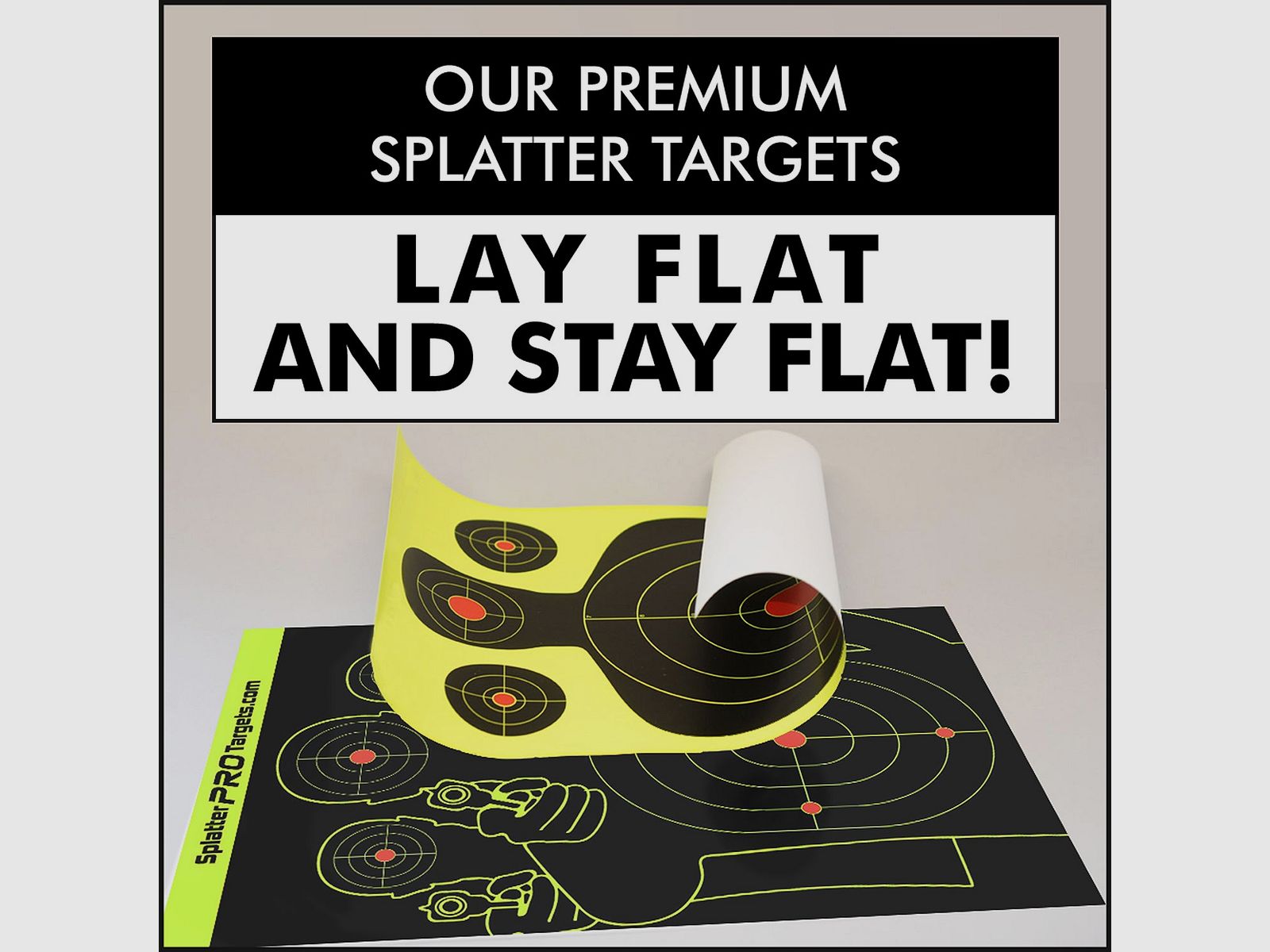Splatter Pro Targets target boards UB 03 18, 45x30cm, pack of 10, image 4 of 4