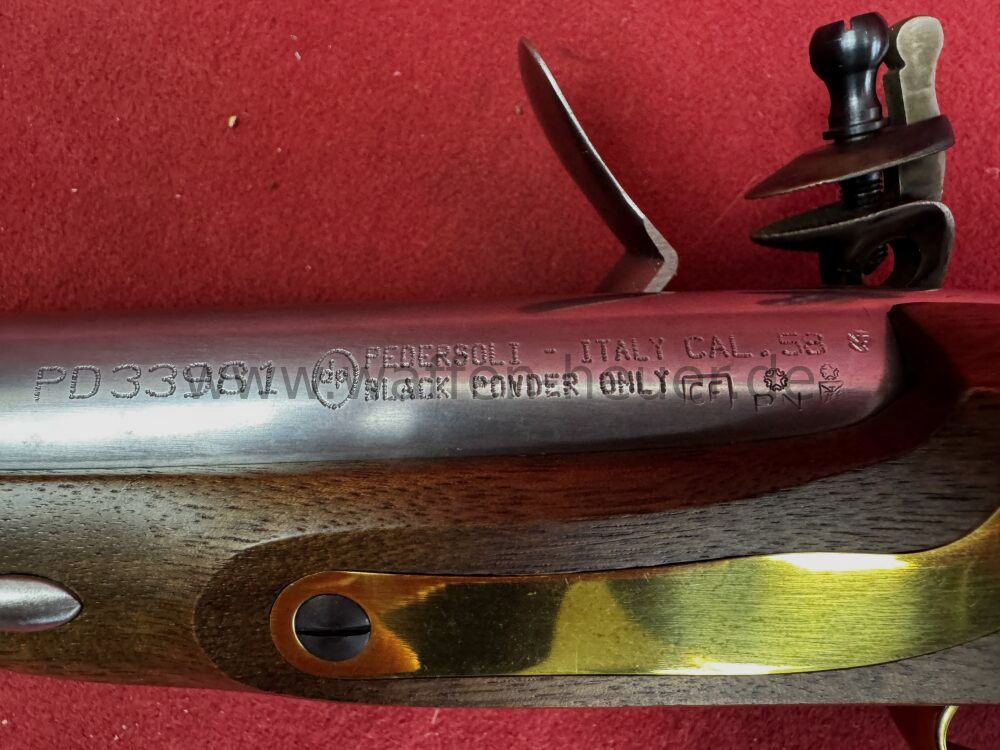 Pistola Pedersoli Harper's Ferry, a pietra focaia