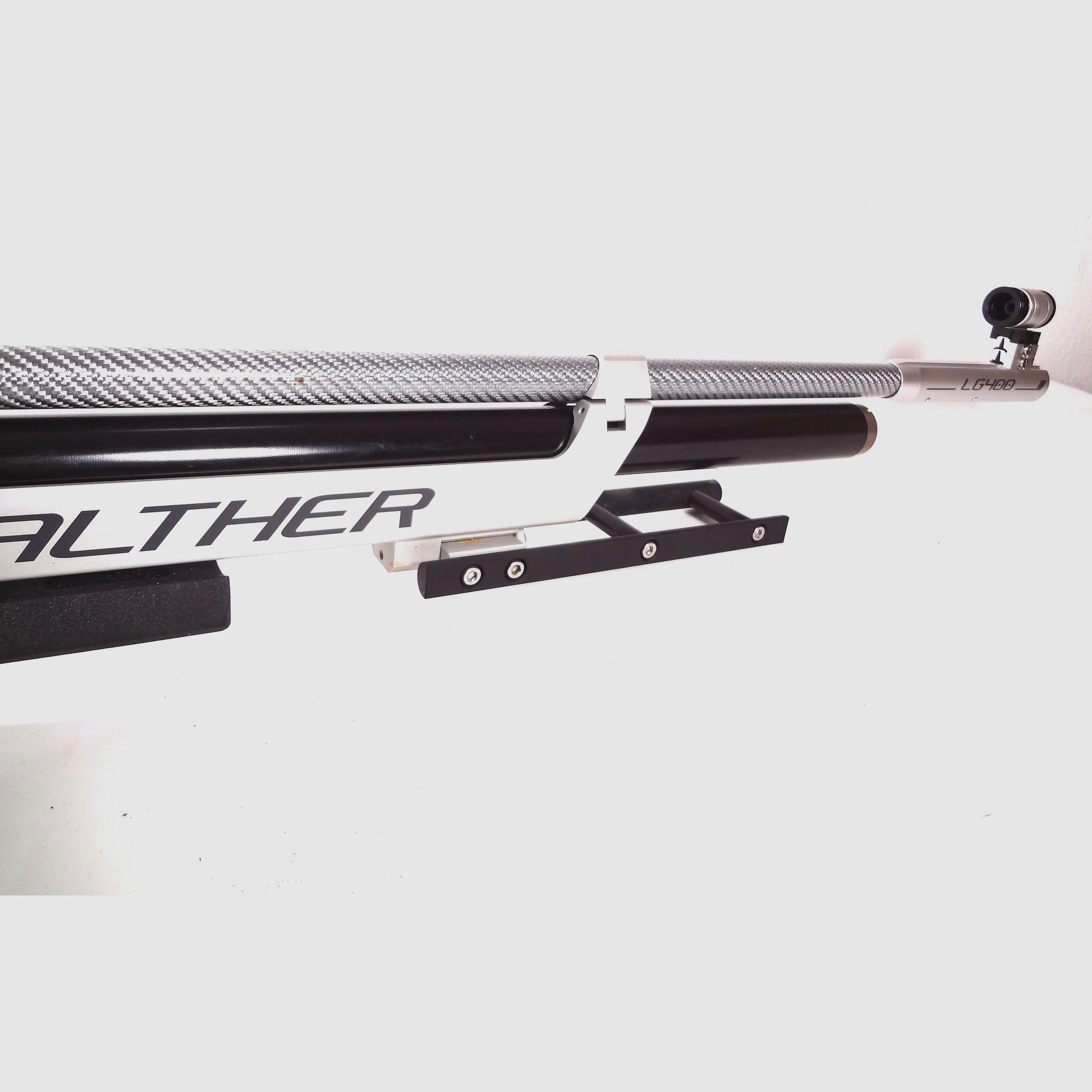 Walther LG 400 Alutec Competition Luftgewehr mit Linksgriff. 