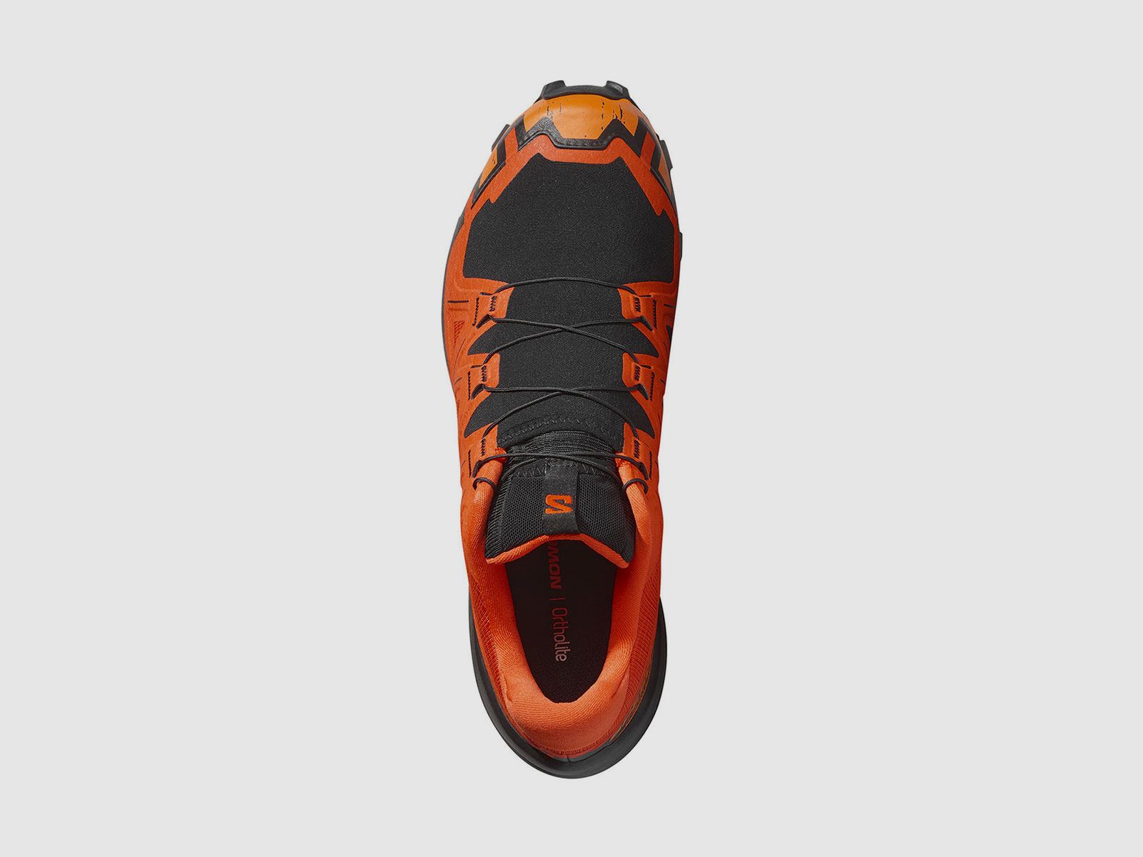 SALOMON – MEN – SPEEDCROSS 6 Red Orange / Black / Turmeric, image 4 of 6