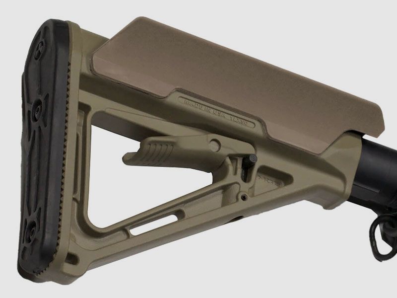 MAGPUL CTR/MOE Stock Podniesienie policzka 0,75 cala, Czarny