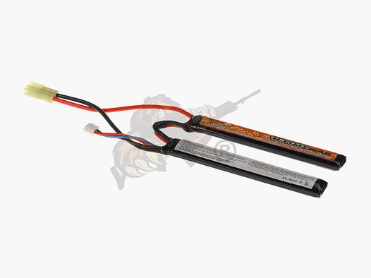 LiPo 7.4V 1300mAh 20C zweiteilig - Mini Tamiya - VB Power