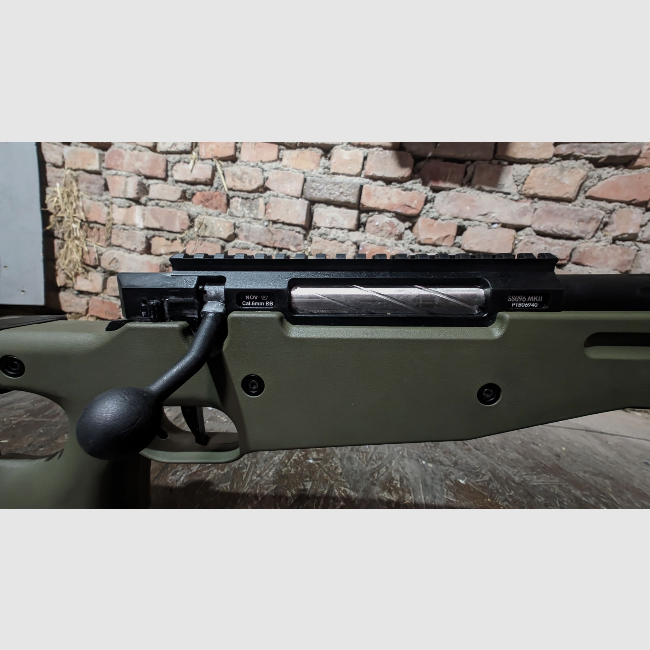 Novritsch SSG96 Mk2 Sniper Airsoft, zdjęcie 6 z 7